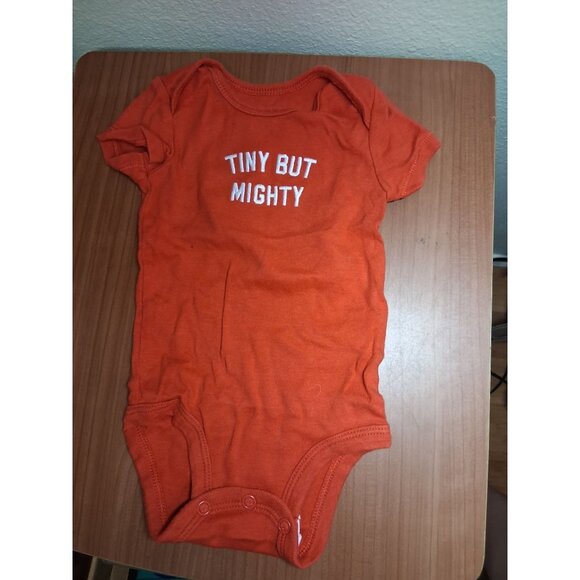 Carter's One Piece Bodysuit Tiny But Mighty Unisex Baby Size 3 Months - Picture 1 of 5